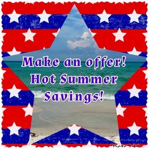 Hot Summer Savings on Men’s items.